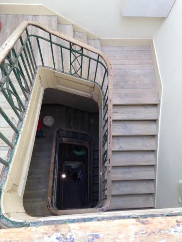 Caixa de escadas - existente