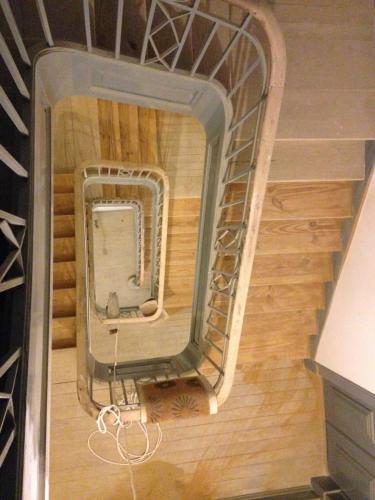 Caixa de escadas - Obra